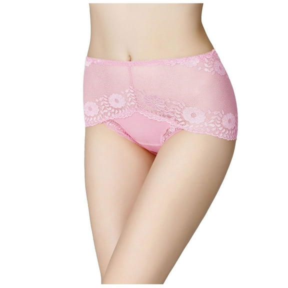 Sexy Panties for Women Ladies Transparent Lace Panties Big Size Hollow Breathable Quality Womens Plus Size Panties