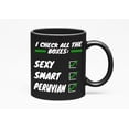thumbnail image 1 of Sexy Peruvian Hispanic, Black 11oz Ceramic Mug, 1 of 5