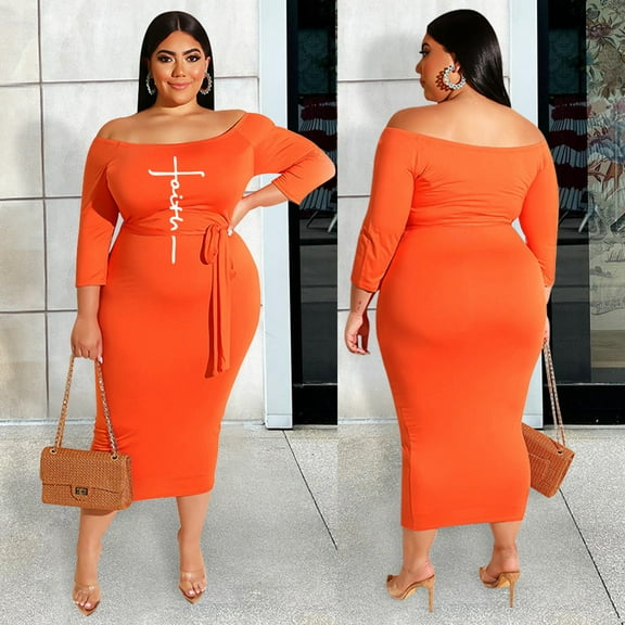 Sexy Plus Size Dress