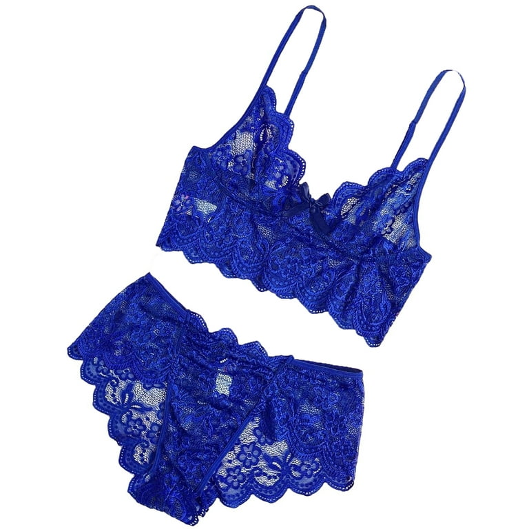 Buy Blue Lingerie Sets for Women by AROUSY Online