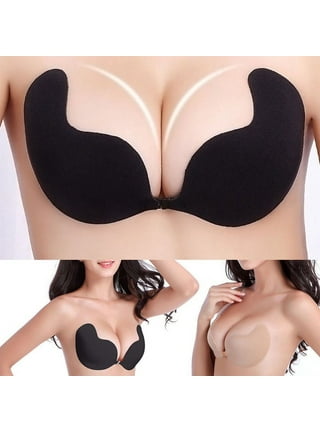 The NuBra Feather-Lite Super Padded Light Adhesive Bra #S900,AA Cup,Nude 