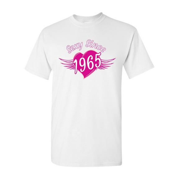 Sexy Since 1965 40th Birthday DT Adult T-Shirt Tee