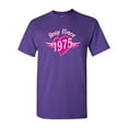 thumbnail image 1 of sexy since 1975 40th birthday dt adult t-shirt tee, 1 of 2