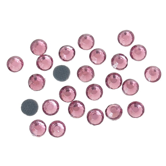 Sexy Sparkles DIY Iron on Fix Hot Flatback Rhinestones ss20 5mm (Mauve)