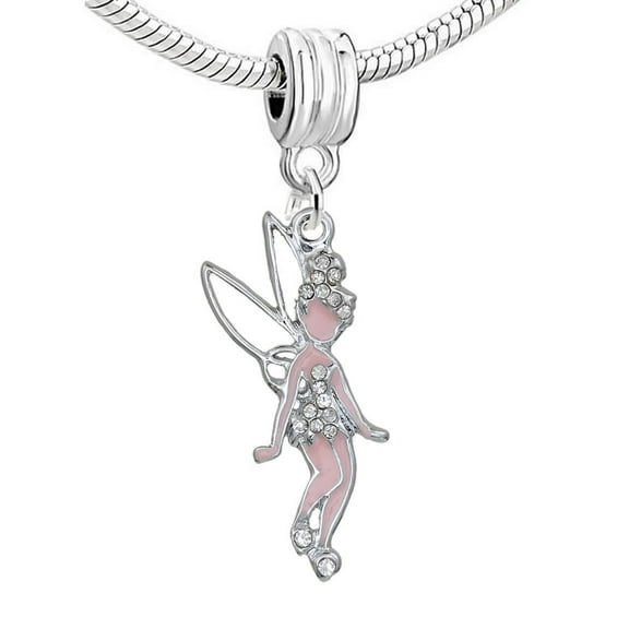 Sexy Sparkles "Fairy"Charm for Charm Bracelets Dangling European compatible with major brands