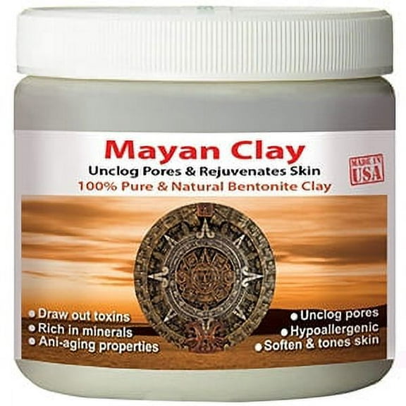 Sexy Sparkles Mayan Secret - Indian Clay - Deep Pore Cleansing Facial & Body Mask