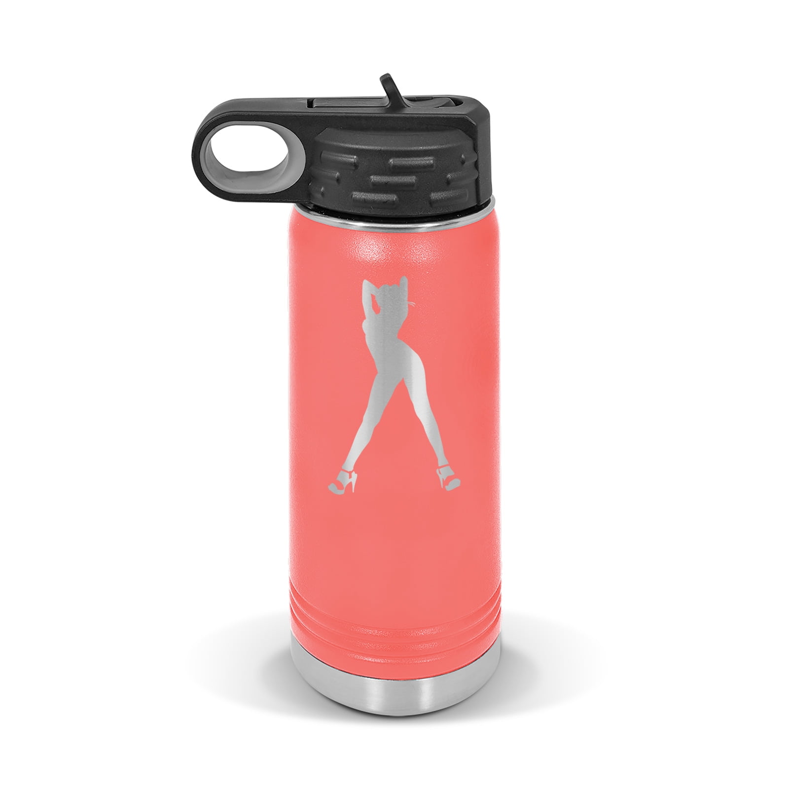 Sexy Stripper Girl Water Bottle 20 oz - Laser Engraved w/ Flip Top  Removable Straw - Polar Camel - Stainless - Vacuum Insulated - Drinkware -  pole dancer stripping performer dancing - Green - Walmart.com