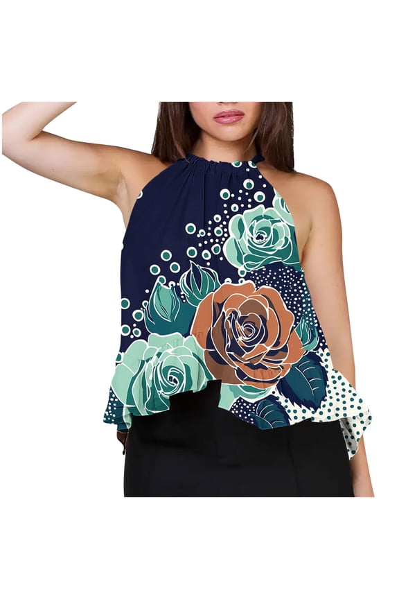 Women's Tops Casual Loose Fit Cute Tops Summer Y2K Western Tshirts Shirts Cactus Summer Blouses for Young 2025 Trendy