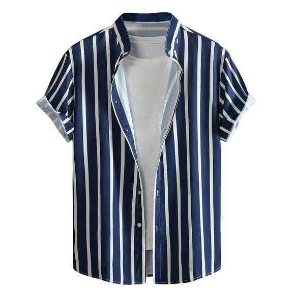 Sexy Summer Crop Tops for Men Mens Blouses Casual Plus Size Plus Size Shirts for Men 4X Mens White Tank Top Red Shirts for Men