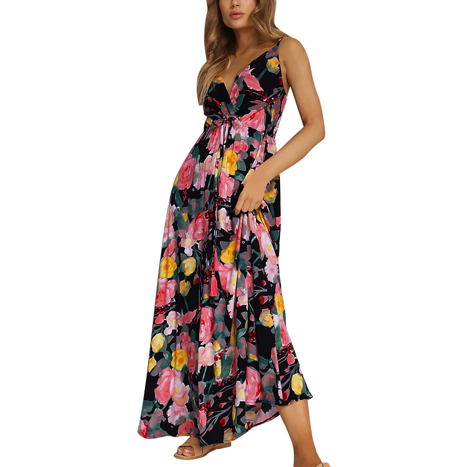 Sexy Summer Dresses for Women 2024 Shirt Dress - Walmart.com