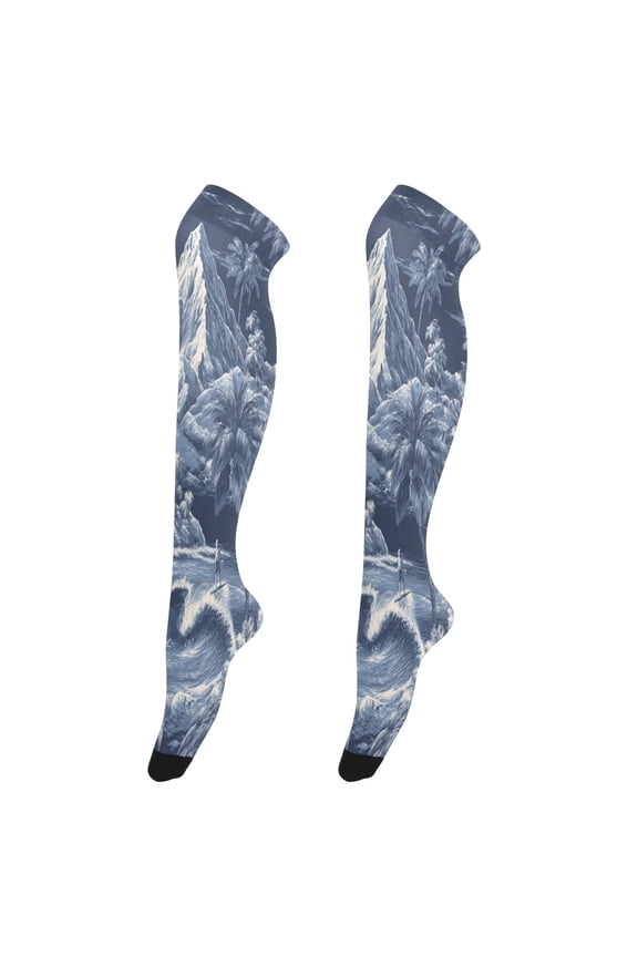 Sexy Thigh High Stockings - Silky Smooth & Stay-Up Design for Legs That Slay Surfers