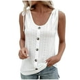 thumbnail image 1 of Tops For Women 2025 Summer Going Out Tops For Women Lace Body Suit White Tshirts Shirts For Women Thick Cotton Women Blouses Dressy Work T Shirts For Women Cotton Blend, 1 of 6