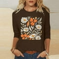 thumbnail image 1 of Tops For Women 2025 Summer Plus Size Tops For Women 4X-5X Y2KWestern Tshirts Shirts For Women FittedBlouses For Women Dressy Casual Plus Size PuppyWomens T Shirts V Neck Fitted, 1 of 3