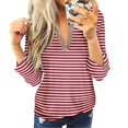 Sexy Tops for Women Fall Floral Print Tunics Long Sleeve V Neck Tunic