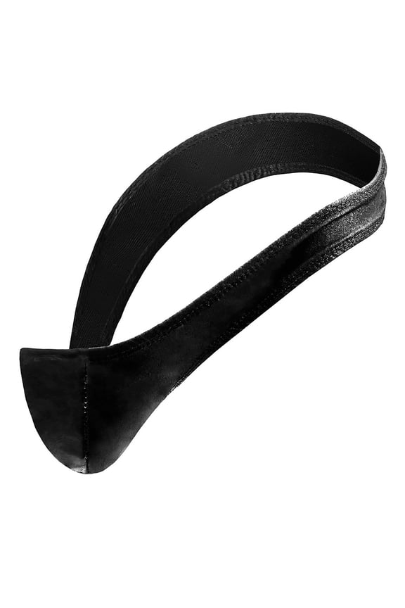 Sexy Underwear Mens Fun Underwear Faux Leather Men's Zipper String Thong with Black Strap Panties Chain Underwear