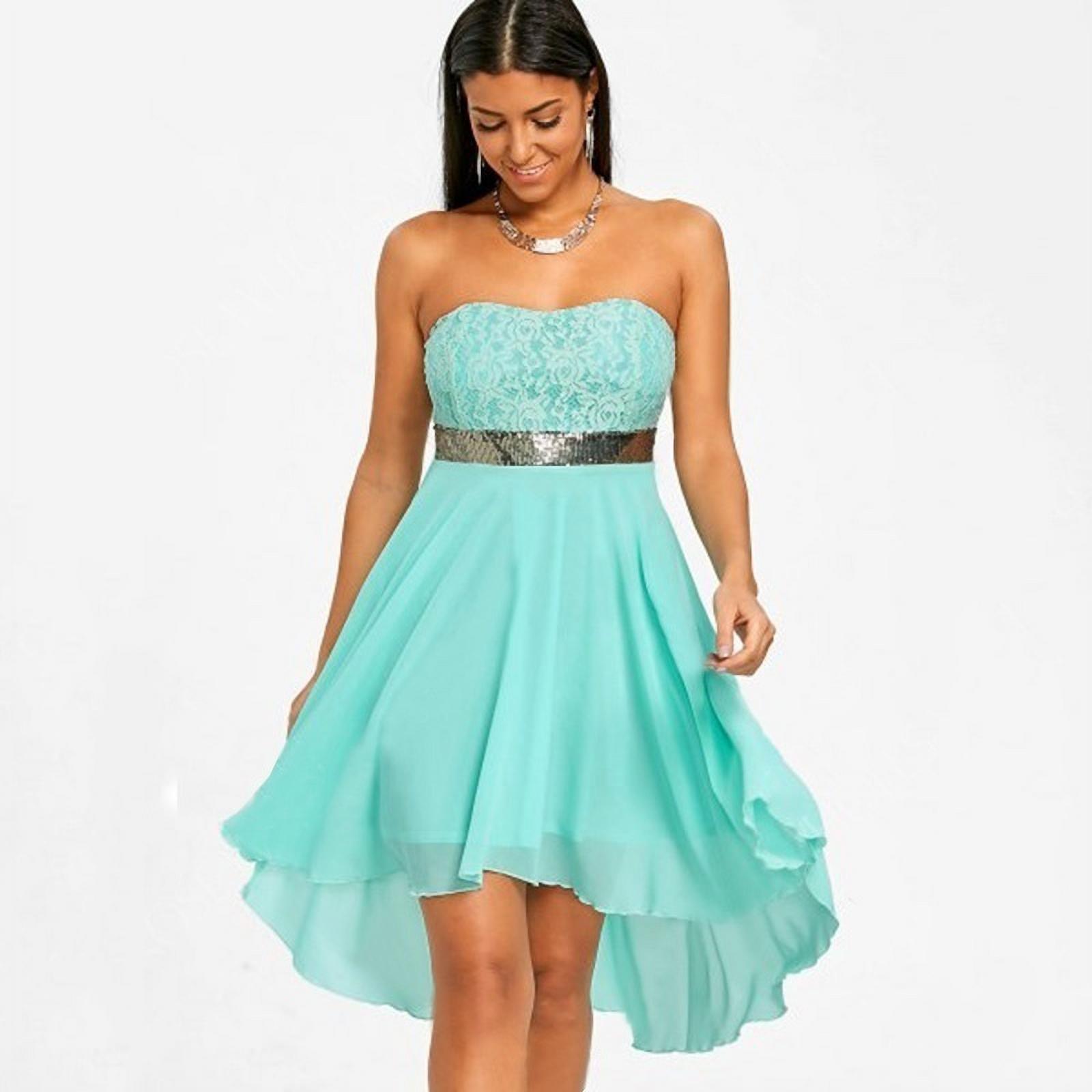 sachin and babi light blue dress Charlotte Ethiopian Chiffon Dress main image 0