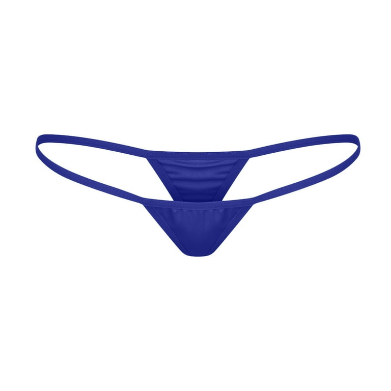Sexy Women V-string Briefs Low Panties Thong G-string Lingerie Underwear  Bikini - Deblu