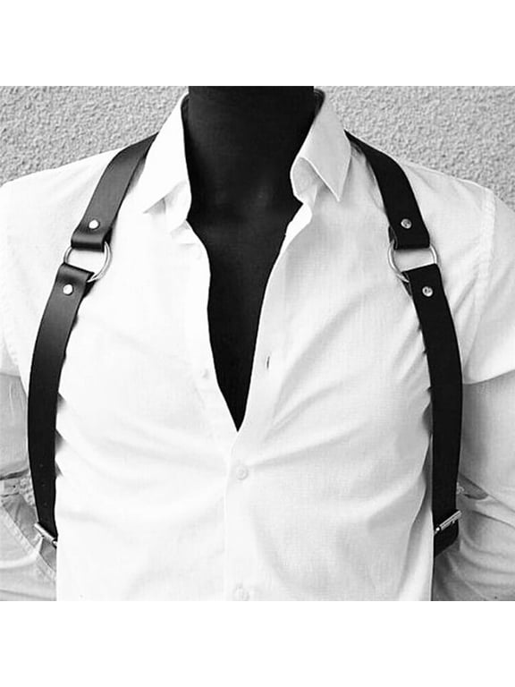 Sexy Women Men Adjustable Body Chest Harness Belt Punk Fancy CostumeA WA