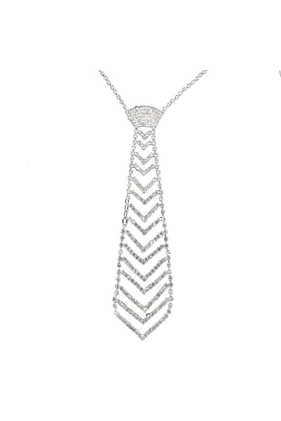 Sexy Women Rhinestone Bling Bow Tie Fashion Necktie Choker NecklaceWomens Necklaces Accessories for Women