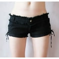 thumbnail image 1 of Sexy Women Tassel Low Rise Waist Hot Short Sexy Denim Booty Sexy Jeans Shorts Cute Micro Mini Short Club Wear Fashion F26, 1 of 7