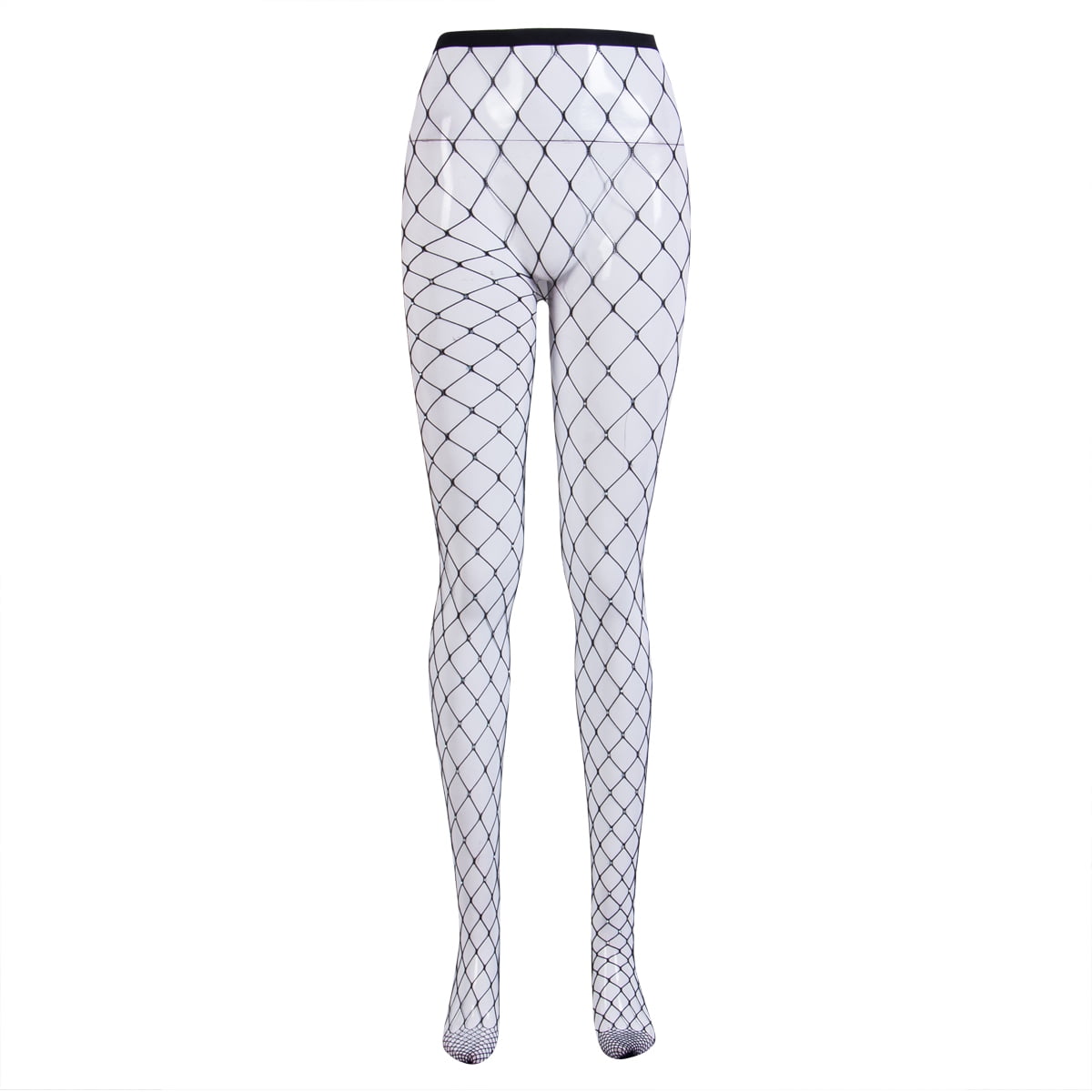 Diamond Net Tights - Ivory - Chérie Amour