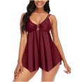 thumbnail image 1 of Sexy Women's Swimwear Push-Up Bikini Swimsuit Padded Sexy Swimwear Women Beachwear Set Fashion Solid Plus Size Swimwear, 1 of 5