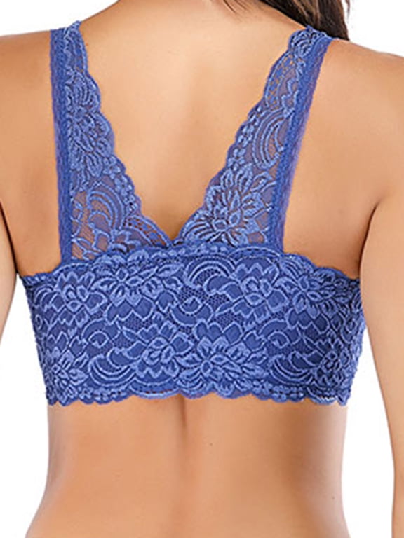 Sexy Womens Lace Padded Bra Sport Crop Top Lingerie Cotton Push up Seamless Activewear Tank Tops Bra