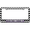 thumbnail image 1 of Sexy and I Know It Funny License Plate Tag Frame, Multiple Colors, 1 of 1