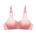 thumbnail image 1 of Sexy bra for women lace-up Adjustable Bralettes Full Coverage Shelf brassiere Back Smothing Pullover wire-free umderwear Training yoga bra, 1 of 3