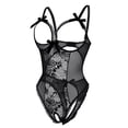 thumbnail image 1 of Sexyfree Lingerie for Women One Piece Bodysuit Sexy Lace Crotchless Lingerie Nightwear, 1 of 4
