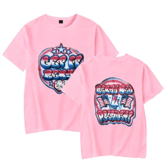 Sexyy Red Get It Sexyy Merch Short Sleeve T-shirt Unisex Fashion Crew Neck Top