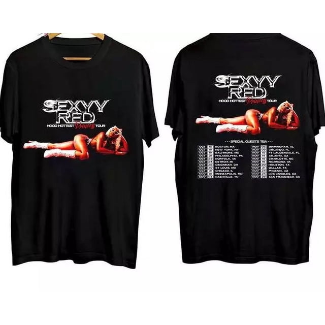 Sexyy Red Hood Hottest Princess Tour 2023 Tickets Merch Shirt