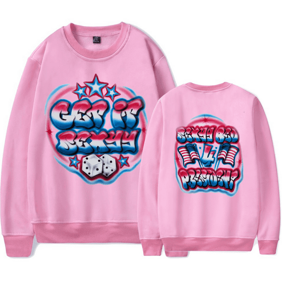 Sexyy Red Merch Crewneck Get It Sexyy Merch Long Sleeve Sweatshirt For Men Women Rapper Streetwear