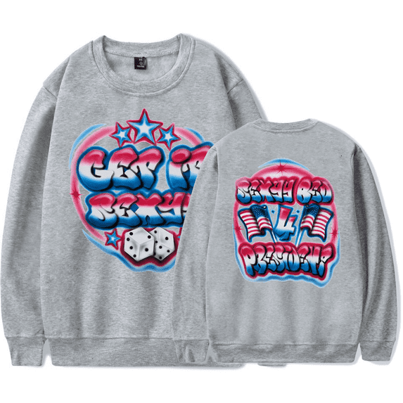 Sexyy Red Merch Crewneck Get It Sexyy Merch Long Sleeve Sweatshirt For Men Women Rapper Streetwear