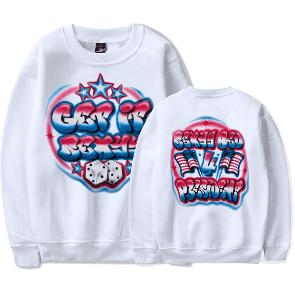 Sexyy Red Merch Crewneck Get It Sexyy Merch Long Sleeve Sweatshirt For Men Women Rapper Streetwear