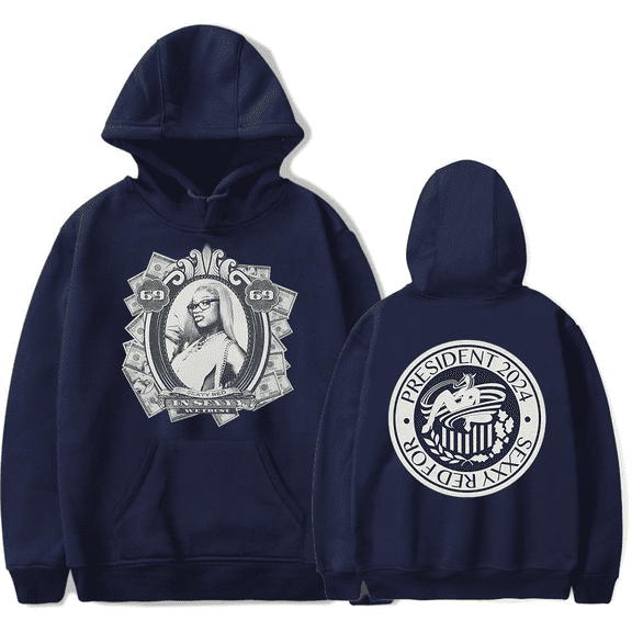 Sexyy Red Merch Hoodie 69 Cash Photo Hoodies Pullover Rapper For Fans Men Women Sweatshirt Long Sleeve Streetwear