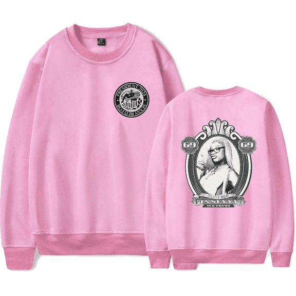 Sexyy Red Merch Sweatshirt Long Sleeve Love Money Merch Crewneck Sweatshirts Rapper Men Women Hoodie