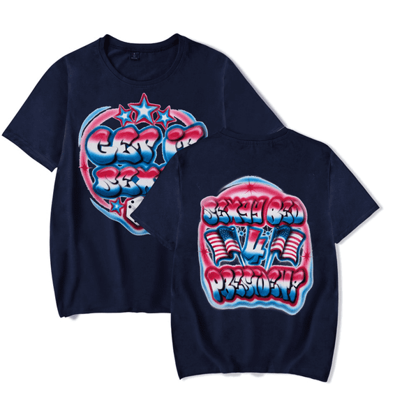 Sexyy Red Merch T-Shirt Get It Sexyy T shirt Album Short Sleeve Summer Tee Women Men Rapper Streetwear Tops