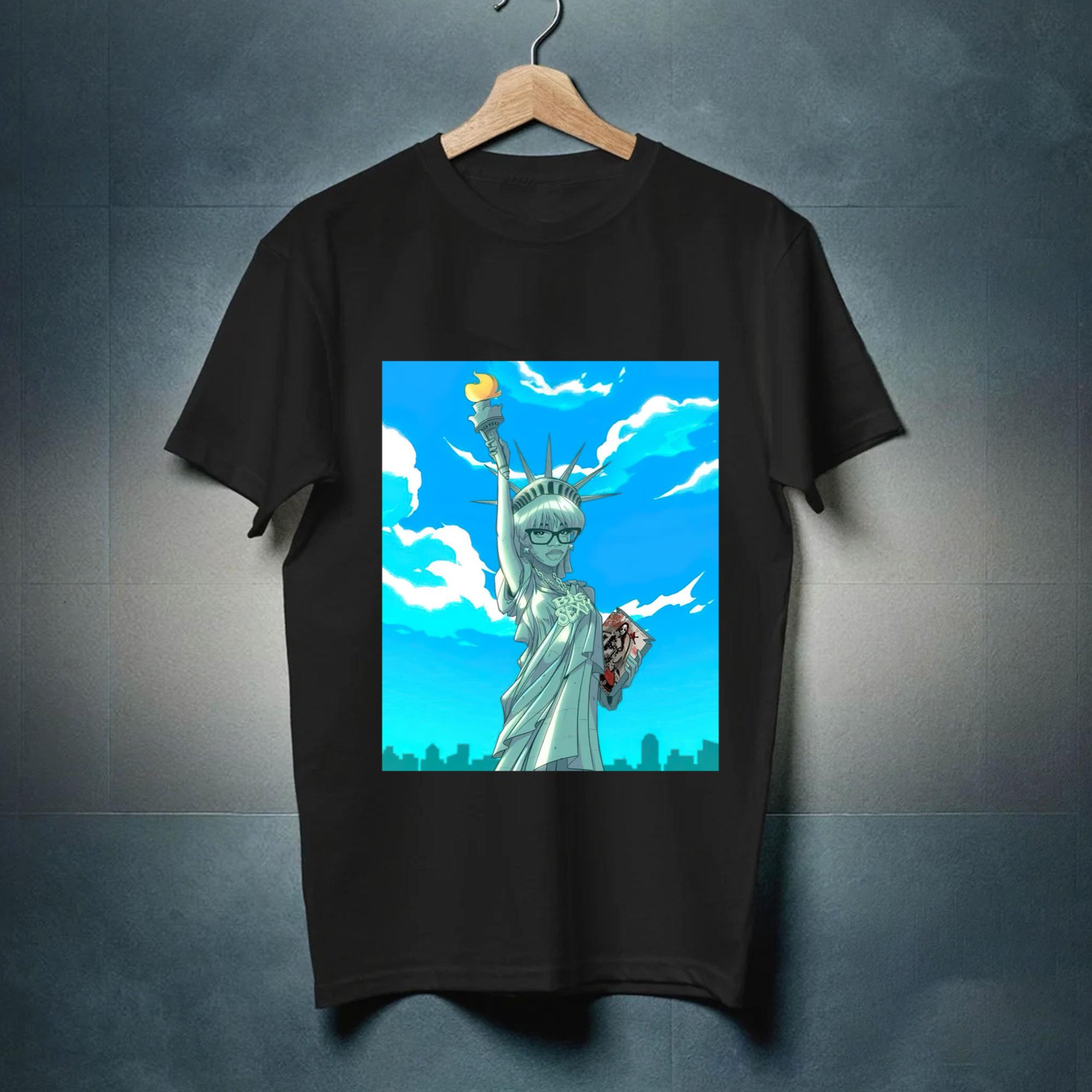 Sexyy Red Statue T Shirt, Sexy Red Shirt, Sexyy Red for President Tour