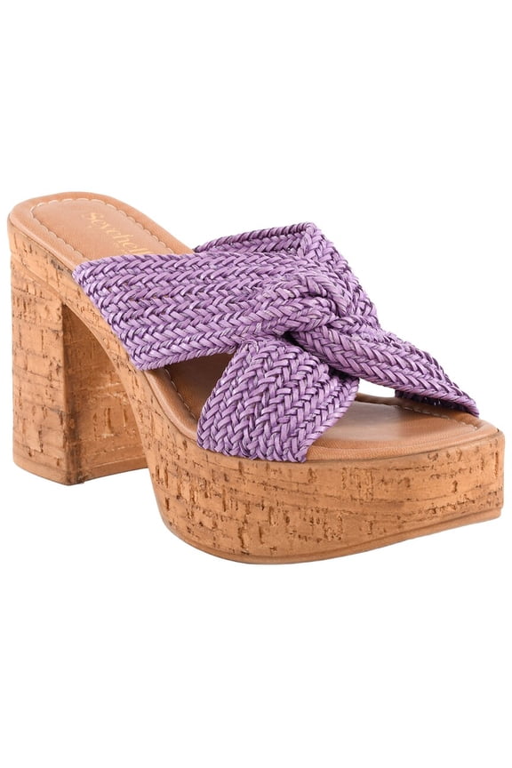 Adorned Slide, 7, Purple