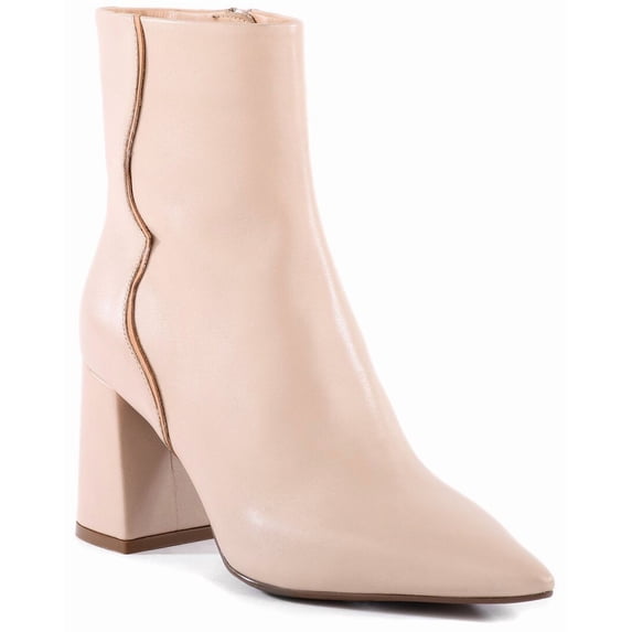 Seychelles Broken Promises Leather Boot, 6.5, Beige