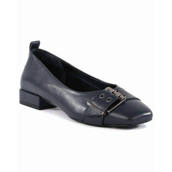 Seychelles Cambridge Leather Flat, 7, Blue