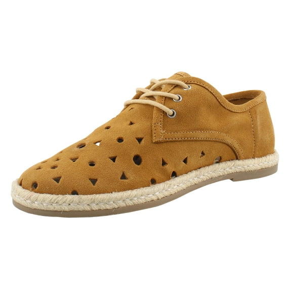 Seychelles Distinguished Suede Womens Shoes Size 6, Color: Mustard