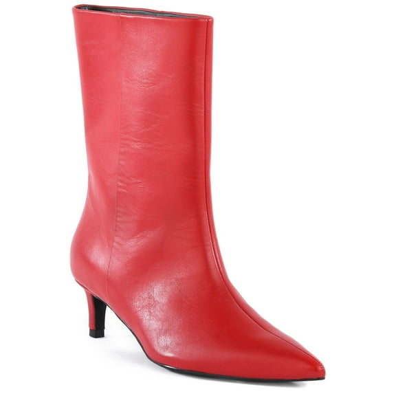 Seychelles Game Changer Leather Boot, 7.5, Red