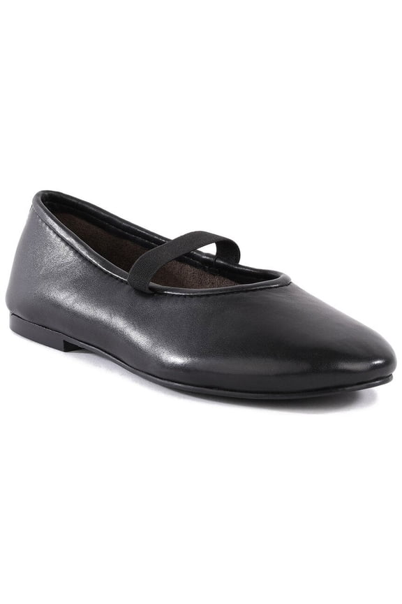 Jude Leather Flat, 6.5