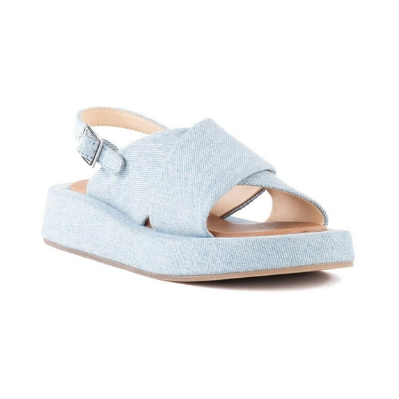 Seychelles Just For Fun Sandal, 6, Blue