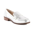 thumbnail image 1 of Seychelles Morton Leather Loafer, 11, Silver, 1 of 3