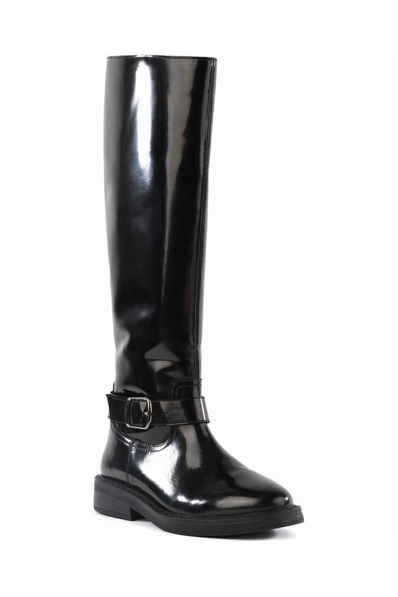 Provence Leather Boot, 6, Black