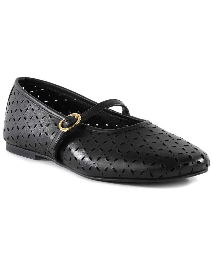 Seychelles Skyler Leather Flat, 8.5, Black - Walmart.com