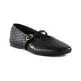 thumbnail image 1 of Seychelles Skyler Leather Flat, 7.5, Black, 1 of 3